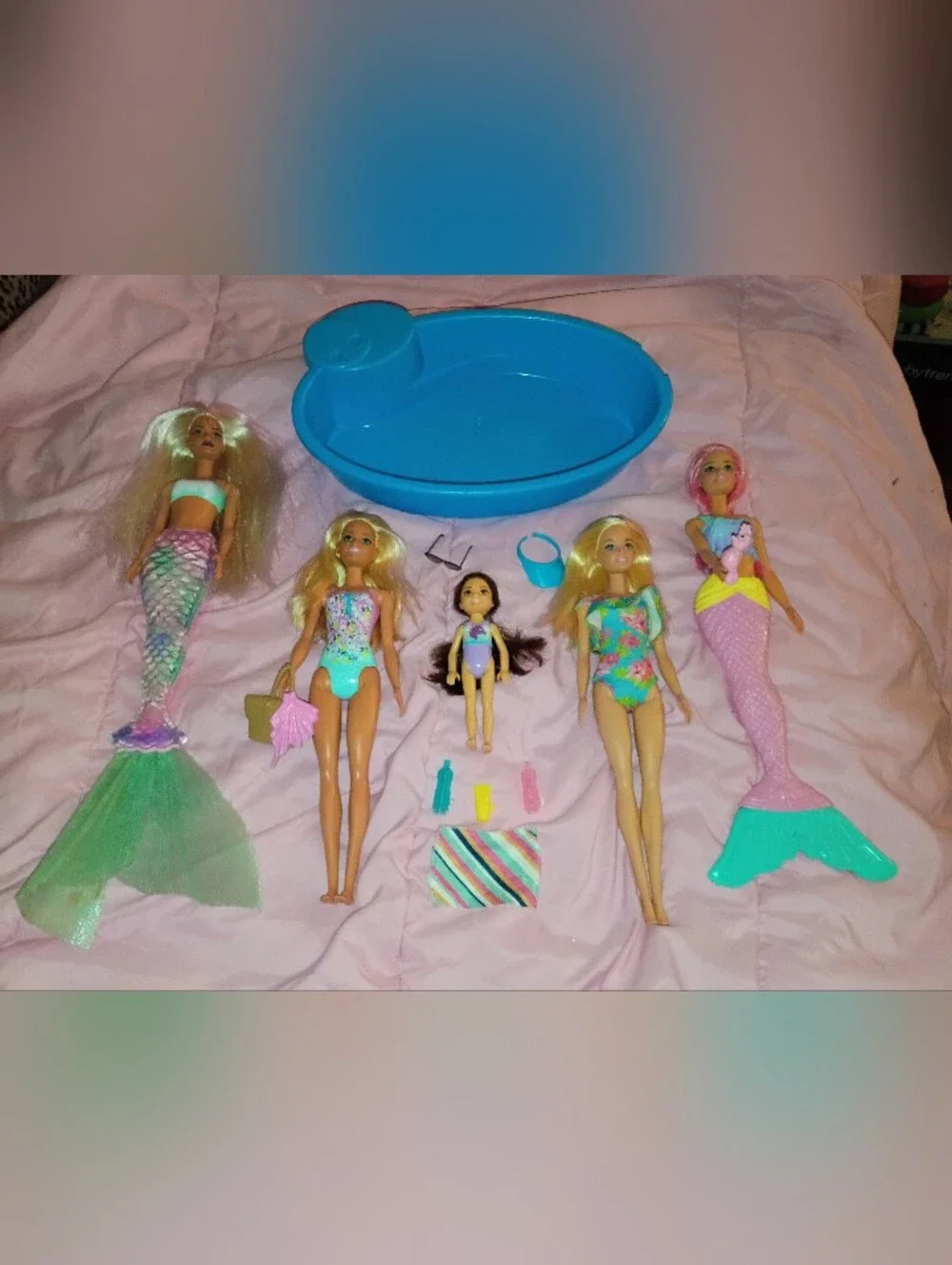 Mermaid & Beach Barbie Pool Playset